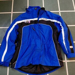 Polaris Men’s Blue Ski Jacket - Insulated Snow Coat